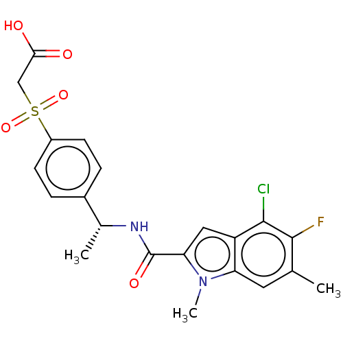 Chemical structure of BindingDB Monomer ID 549351