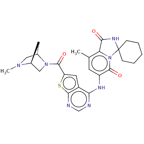Chemical structure of BindingDB Monomer ID 550549