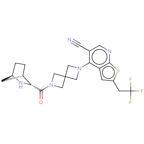 Chemical structure of BindingDB Monomer ID 554134