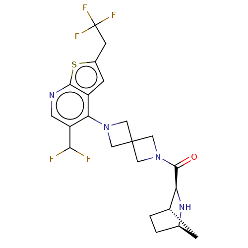 Chemical structure of BindingDB Monomer ID 554139