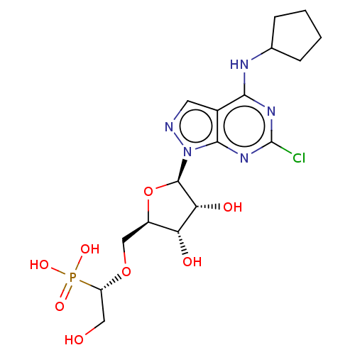 Chemical structure of BindingDB Monomer ID 554143