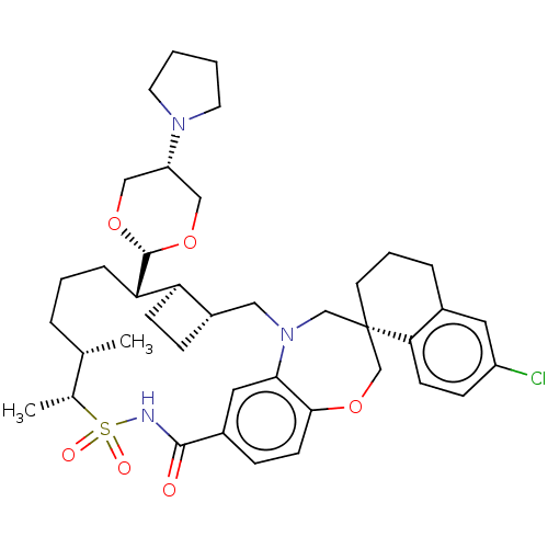 Chemical structure of BindingDB Monomer ID 557724