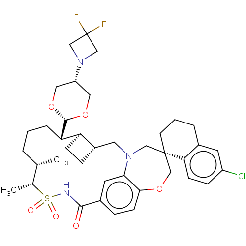 Chemical structure of BindingDB Monomer ID 557735