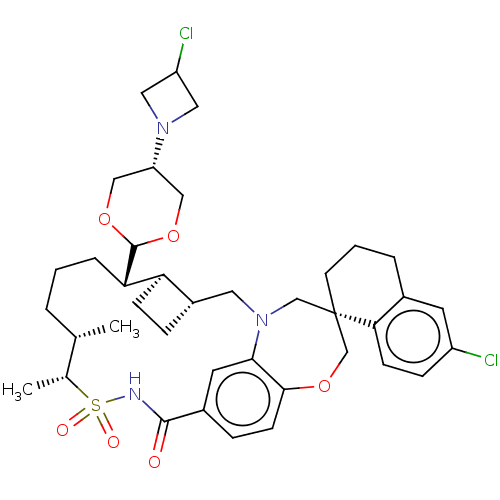 Chemical structure of BindingDB Monomer ID 557760