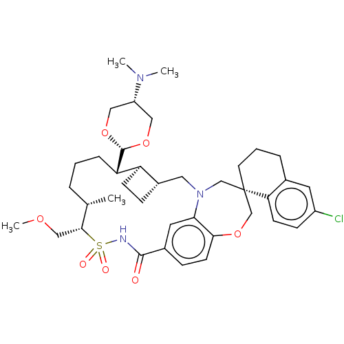 Chemical structure of BindingDB Monomer ID 557796