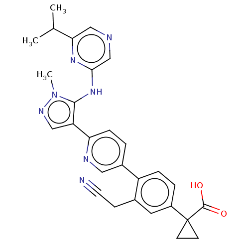 Chemical structure of BindingDB Monomer ID 557833
