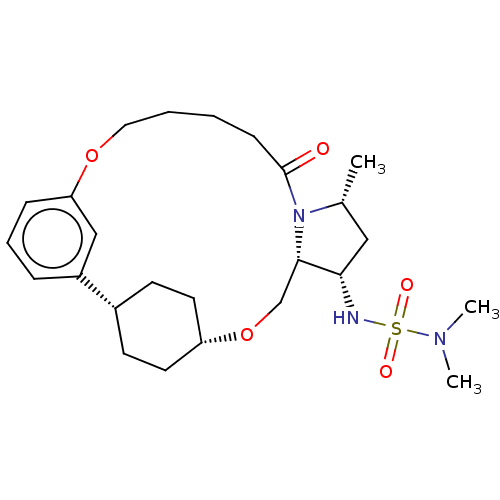 Chemical structure of BindingDB Monomer ID 559674