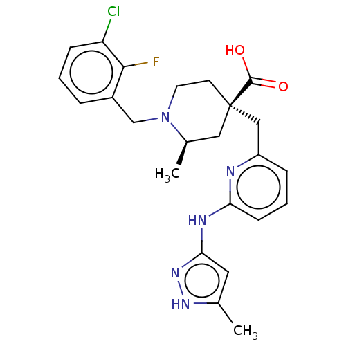 Chemical structure of BindingDB Monomer ID 560639