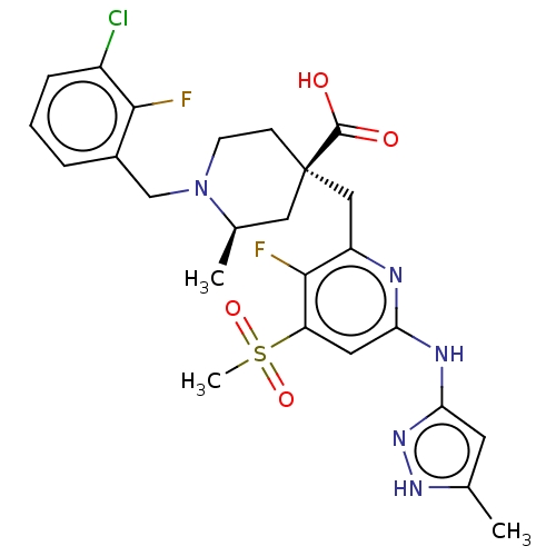 Chemical structure of BindingDB Monomer ID 560662