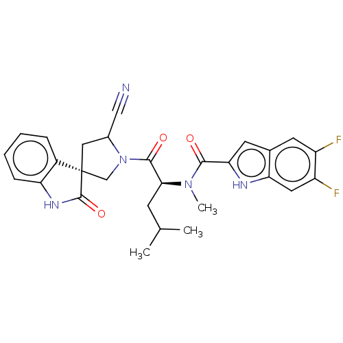 Chemical structure of BindingDB Monomer ID 560756
