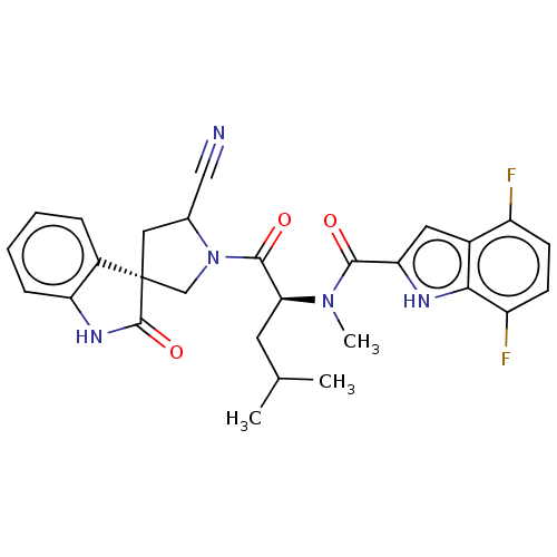 Chemical structure of BindingDB Monomer ID 560758