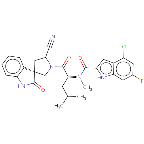 Chemical structure of BindingDB Monomer ID 560759