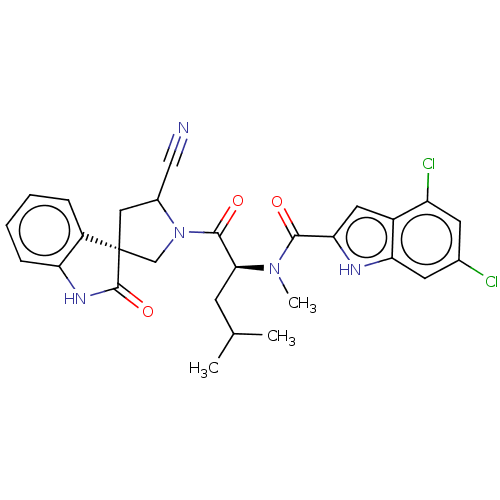 Chemical structure of BindingDB Monomer ID 560761