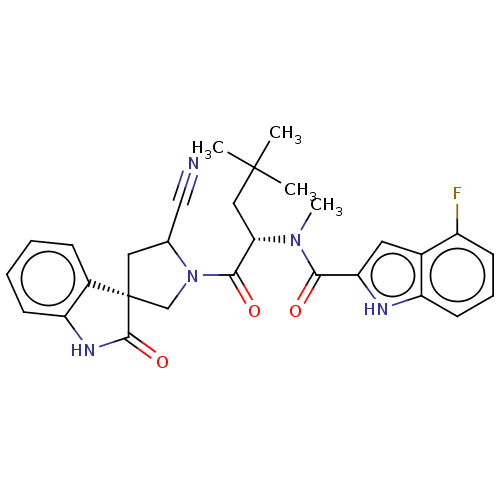 Chemical structure of BindingDB Monomer ID 560774