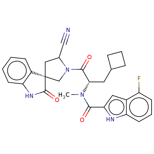 Chemical structure of BindingDB Monomer ID 560780