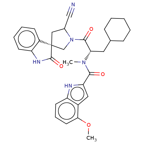 Chemical structure of BindingDB Monomer ID 560800