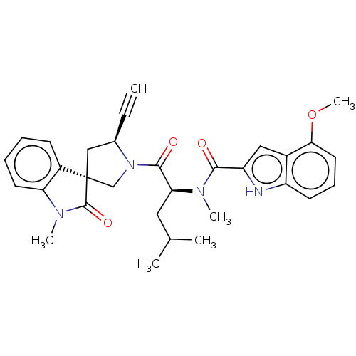 Chemical structure of BindingDB Monomer ID 560806
