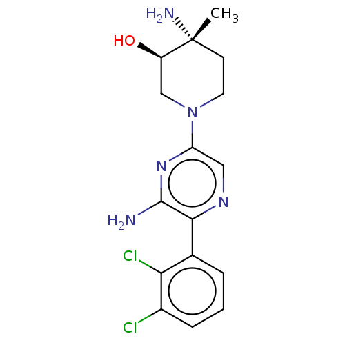 Chemical structure of BindingDB Monomer ID 562187