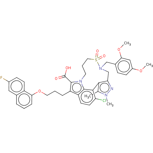 Chemical structure of BindingDB Monomer ID 562378