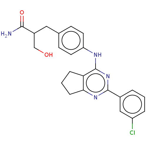 Chemical structure of BindingDB Monomer ID 562596