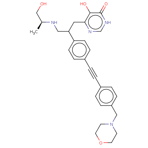 Chemical structure of BindingDB Monomer ID 563267