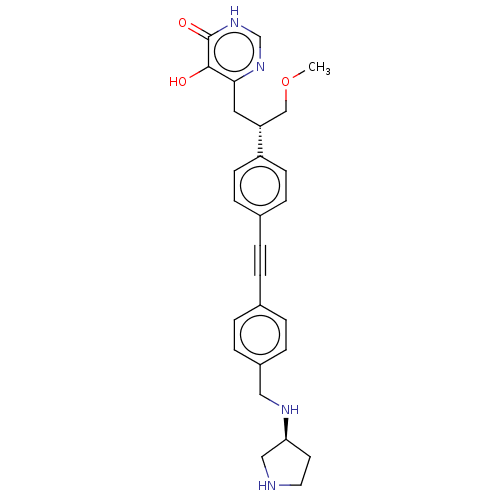 Chemical structure of BindingDB Monomer ID 563292