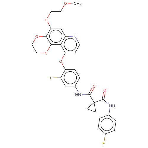 Chemical structure of BindingDB Monomer ID 563461