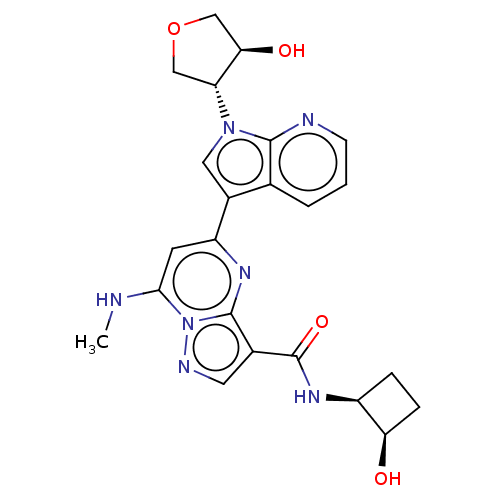 Chemical structure of BindingDB Monomer ID 566012