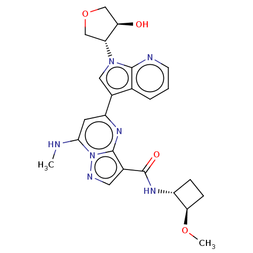 Chemical structure of BindingDB Monomer ID 566061