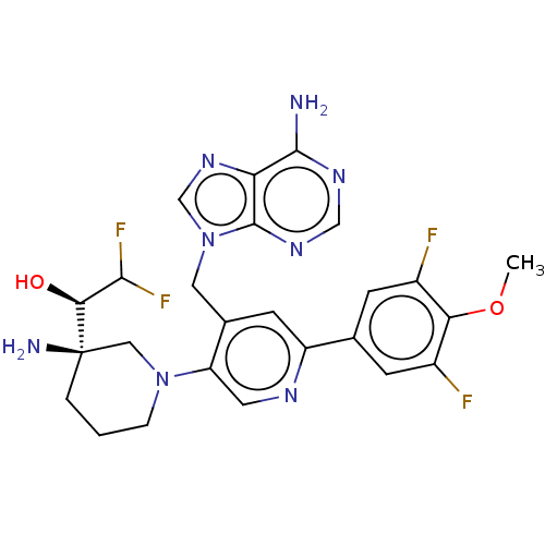 Chemical structure of BindingDB Monomer ID 567964