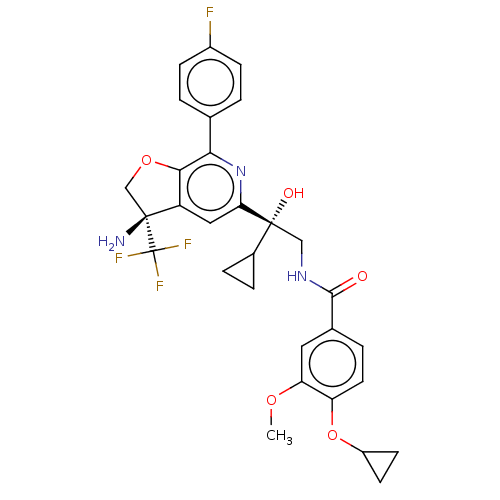 Chemical structure of BindingDB Monomer ID 568392