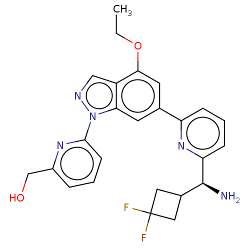 Chemical structure of BindingDB Monomer ID 569221