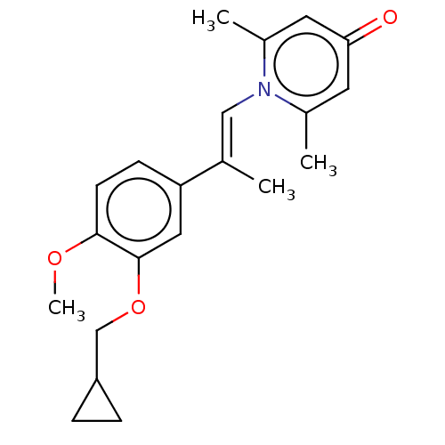 Chemical structure of BindingDB Monomer ID 570771