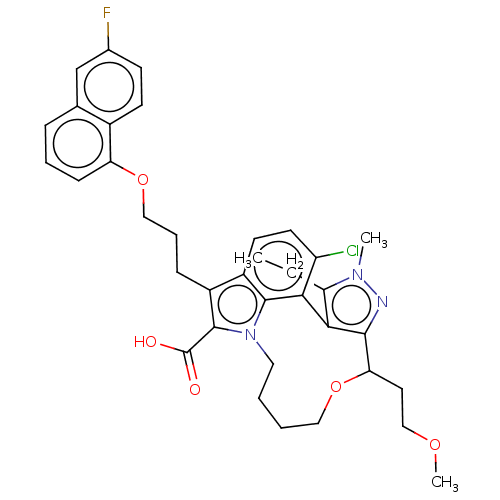 Chemical structure of BindingDB Monomer ID 571479