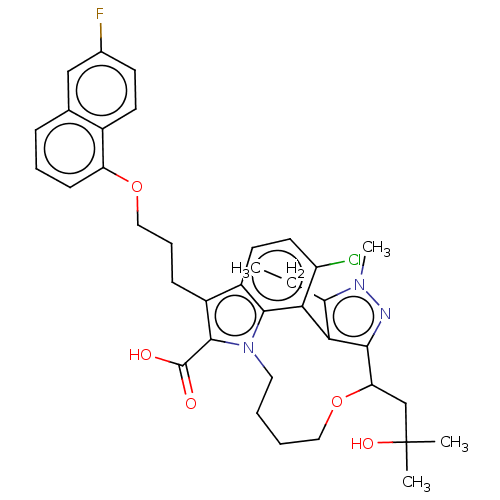 Chemical structure of BindingDB Monomer ID 571488