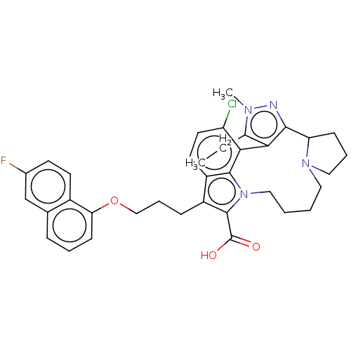 Chemical structure of BindingDB Monomer ID 571540