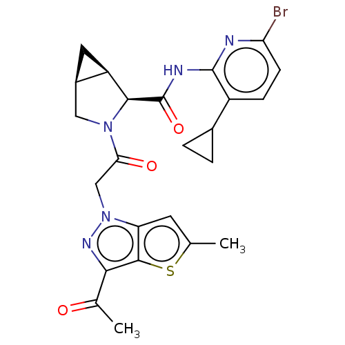 Chemical structure of BindingDB Monomer ID 571560