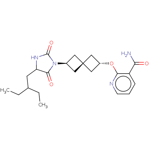 Chemical structure of BindingDB Monomer ID 571945
