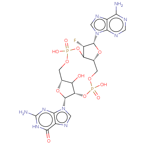 Chemical structure of BindingDB Monomer ID 573838