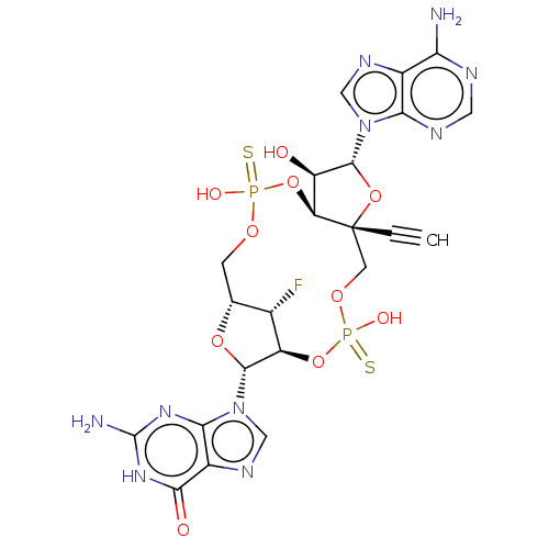 Chemical structure of BindingDB Monomer ID 574013