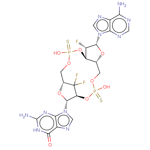 Chemical structure of BindingDB Monomer ID 574030