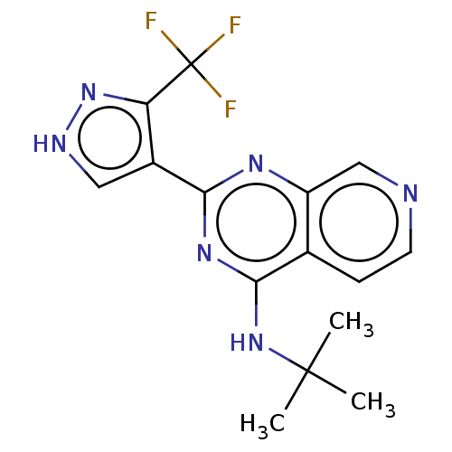Chemical structure of BindingDB Monomer ID 574286