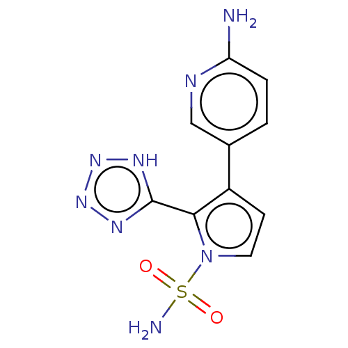 Chemical structure of BindingDB Monomer ID 574744