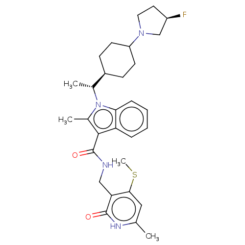 Chemical structure of BindingDB Monomer ID 574942