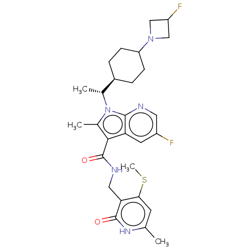 Chemical structure of BindingDB Monomer ID 574947