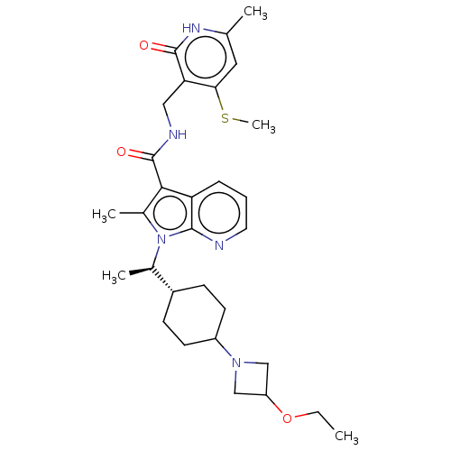 Chemical structure of BindingDB Monomer ID 574958