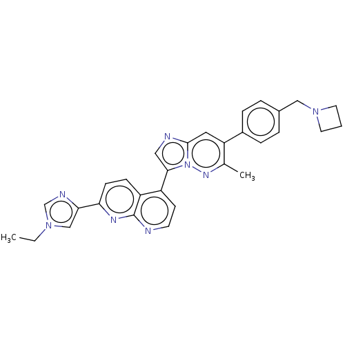 Chemical structure of BindingDB Monomer ID 575182