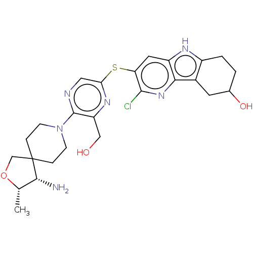 Chemical structure of BindingDB Monomer ID 575657