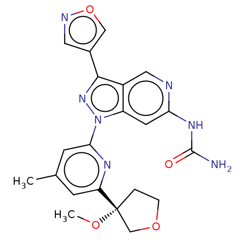 Chemical structure of BindingDB Monomer ID 576245