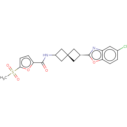 Chemical structure of BindingDB Monomer ID 576386